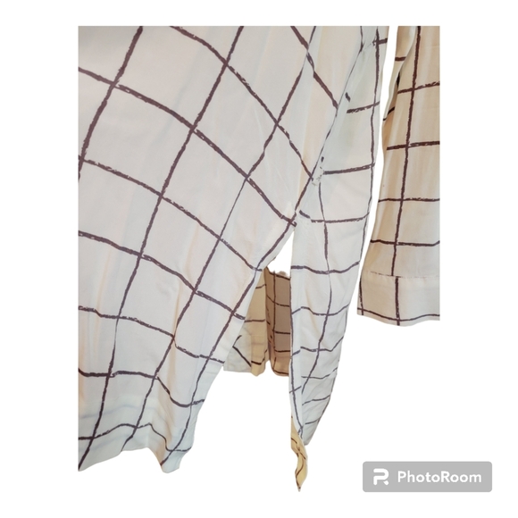 HARLOW Plaid Button Dowb Dress Shirt - Picture 5 of 8